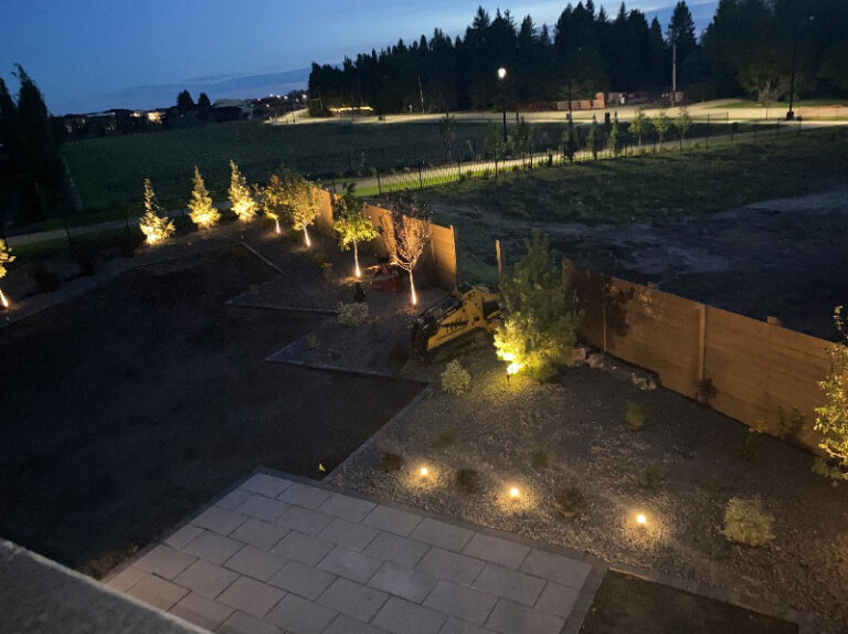 Outdoor lighting design and installation