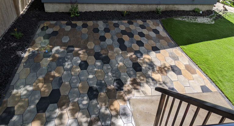 Custom patio