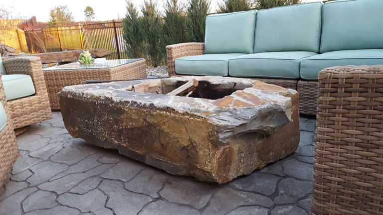 Patio Fire Feature