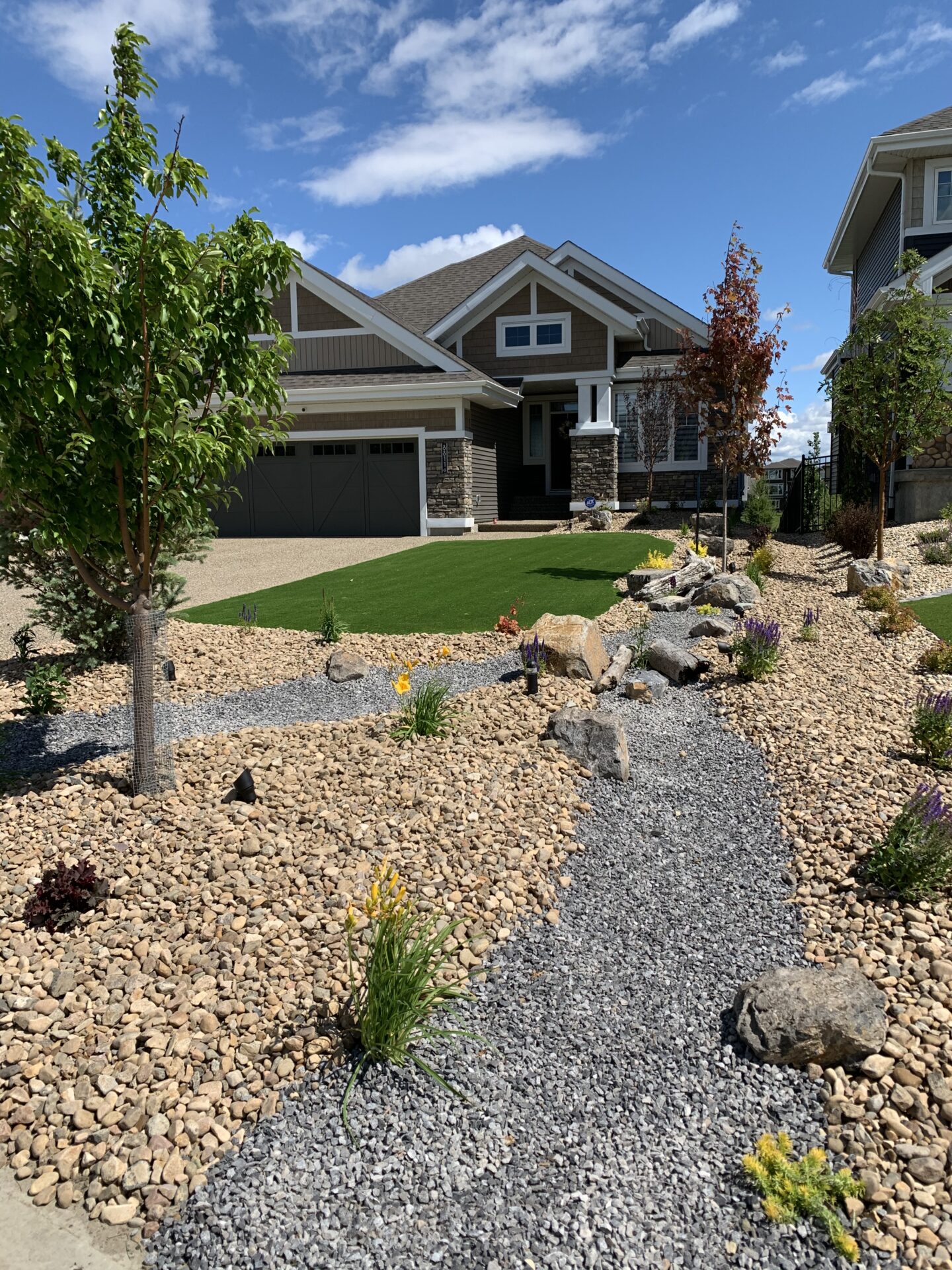 Leduc landscaping services and design
