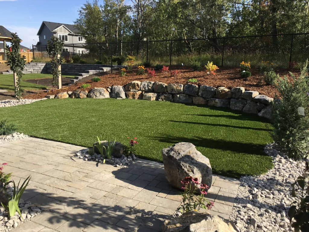 Artificial Grass and Lawn Edmonton Landscaping Services